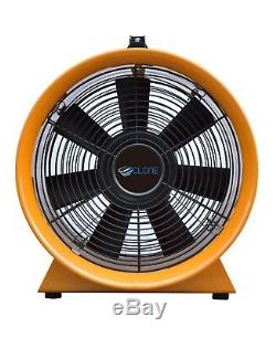 10 250mm Cyclone Dust Fume Extractor / Ventilation Fan + 5m Pvc Ducting
