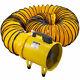 10 Ventilation Fan Ventilator Axial Blower Extractor With10m Flexible Pvc Ducting