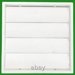 10x 150mm 6 White Gravity Flap Wall Kitchen Extractor Fan Ventilation Grille