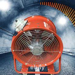 1100W 18 Explosion Proof Axial Fan Extractor for Spray Booth Paint 7800 m3/h