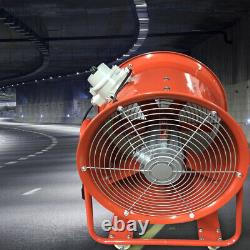 1100W 18 Explosion Proof Axial Fan Extractor for Spray Booth Paint 7800 m3/h