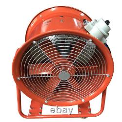 1100W ATEX Rated 18 Ventilator Explosion Proof Extractor Fan Axial Fan 7800m3/h