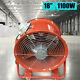 1100w Industrial Ventilator Axial Blower Workshop Extractor Fan 18 With Duct Uk