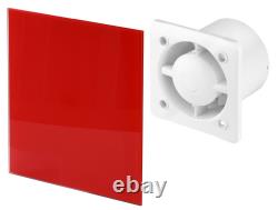 125mm Humidity Sensor Extractor Fan TRAX Front Panel Wall Ceiling Ventilation