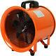 12extractor Fan Blower Portable Ventilator 5m Duct Hose 3300 Rpm Speed Ctf300-2
