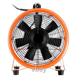 12 300MM Cyclone Dust Fume Extractor Ventilation Fan + 16FT 5M Pvc Ducting