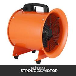 12 300 mm Extractor Fan Blower Ventilation Fan with 5m PVC Ducting 3300 r/min