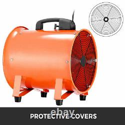 12 300mm Industrial Fan Duct Fume Extractor Ventilation Fan + 5m PVC Ducting