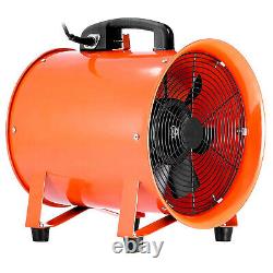 12 300mm Industrial Fan Duct Fume Extractor Ventilation Fan + 5m PVC Ducting