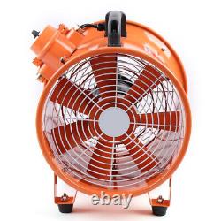 12 Axial Fan Explosion Proof for Spray booth Paint fume Extractor and Louvre DE