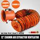 12 Extractor Fan Blower Ventilator +5m Duct Hose Utility Underground Garage