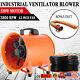 12 Extractor Fan Blower Portable 5m Duct Hose Ventilator Industrial Air Mo