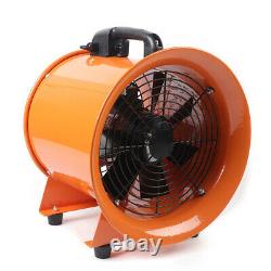 12 Industrial Portable Axis Ventilator Air Blower Extractor Fan with 5m Duct