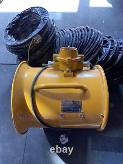 12 atex rated explosion proof extractor fan and duct