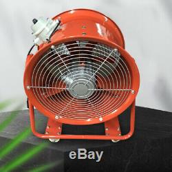 18 Atex Ventilator Axial Fan Ducting Blower Metal Extractor Industrial 9900m³/H