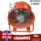 18 Explosion Proof Axial Fan Extractor For Spray Booth Paint Fumes 7800 M3/h Uk