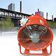18 Portable Pipe Spray Paint Fume Booth Fan Axial Extractor Ducting Shuttle Fan