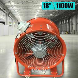 18 inch Explosion-proof EX Axial Fan Blower Ventilator Extractor Fan 1100W