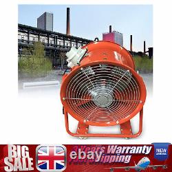 18in Explosion Proof Axial Fan Extractor Paint Fumes Ventilator For Spray Booth