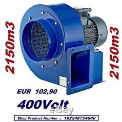 200M Industrial Centrifugal Blower Fan Fume, Smoke Extractor Ventilation