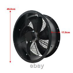 200-600mm Kitchen Extractor Industrial Fan Cased Axial Fan Air Blower Ventilator