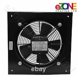 200mm Industrial Ventilation Metal Fan Axial Commercial Air Extractor Exhaust