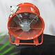 220v 18 Explosion-proof Axial Fan Extractor For Spray Booth Paint Fumes Exhaust