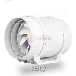 220V Kitchen Fume Exhaust Ventilation Fan Toilet Ventilators Pipe Extractor Fans