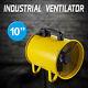220v Portable Industrial Ventilator Extractor Fan Metal Blower Fan Workshop Dust