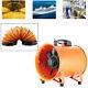 300mm Portable Axis Ventilator Air Fume Extractor Fan Industrial Extractor With 5m