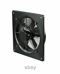 350mm Industrial Axial Plated Extractor Fan Metal Commercial Plated Ventilator