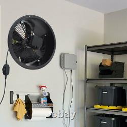 350mm Metal Wall Ventilation Fan Kitchen Ventilation Garage Extractor Duct Fan