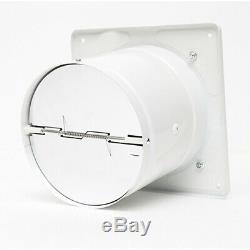 3X220V Ventilator Extractor Wall Mounted 6 Inch Exhaust Fan Low Noise Home U5H8