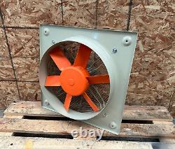 3-PHASE Wall Fan Plate Extractor Spray Booth Fan Smoke Kitchen Ventilation Dust