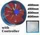4100m³ Industrial Extractor + Controller Ventilation Ventilator Wall Fan Fans