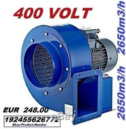 4100m³ Industrial Extractor + Controller Ventilation Ventilator wall Fan Fans