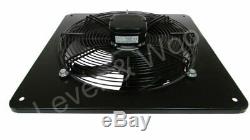 450mm/18in Extractor Industrial Ventilation Fan Plate Mount Axial 3ph 4p Blower