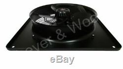 450mm/18in Extractor Ventilation Fan Plate Mount Axial 1ph 4p Blower Inc UK PLUG
