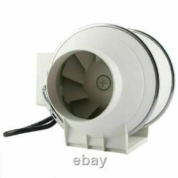 4 6 8 Flow Inline Duct Fan Hydroponic Extractor Fan Ventilation Air Blower