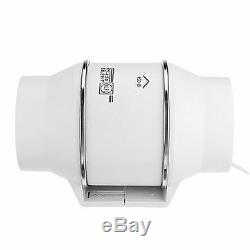 4/6/8 Inch Ventilation Inline Extractor Fan Window Wall Kitchen Toilet Exhaust B