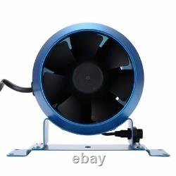 4 Inch Silent Exhaust Duct Fan Adjustable Speed Air Ventilator Extractor 220V