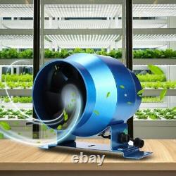4 Inch Silent Exhaust Duct Fan Adjustable Speed Air Ventilator Extractor 220V