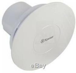 4 Simply Silent Round IPX4 Axial Extractor Bathroom Fan Ventilation 100mm
