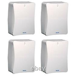 4 x Vent Axia 427477B Solo Plus P Bathroom Extractor Fans with Pullcord 427477A