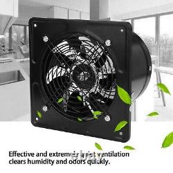 6 Inch 40W Wall Mounted Exhaust Fan Low Noise Extractor Ventilator Fan Home B