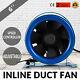 6 Inline Duct Fan Withspeed Controller Exhaust Blower Extractor Fume Ventilation