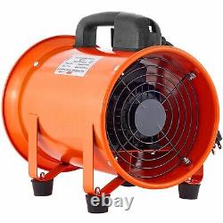 8'' 200mm Ventilation Fan + 10m PVC Ducting Portable Ventilator Axial Blower