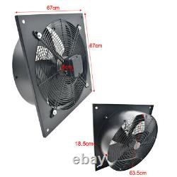 8-24Inch Low Noise Extractor Fan Ventilation Pipe Fan Kitchen Bathroom 5 Blades