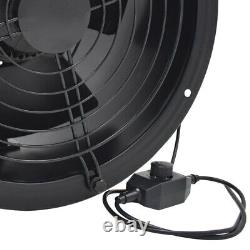 8-24Industrial Ventilation Extractor Axial Exhaust Commercial Air Blower Fan UK