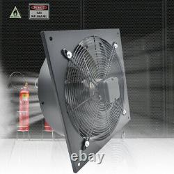 8-24 Industrial Ventilation Extractor Axial Exhaust Commercial Air Blower Fan